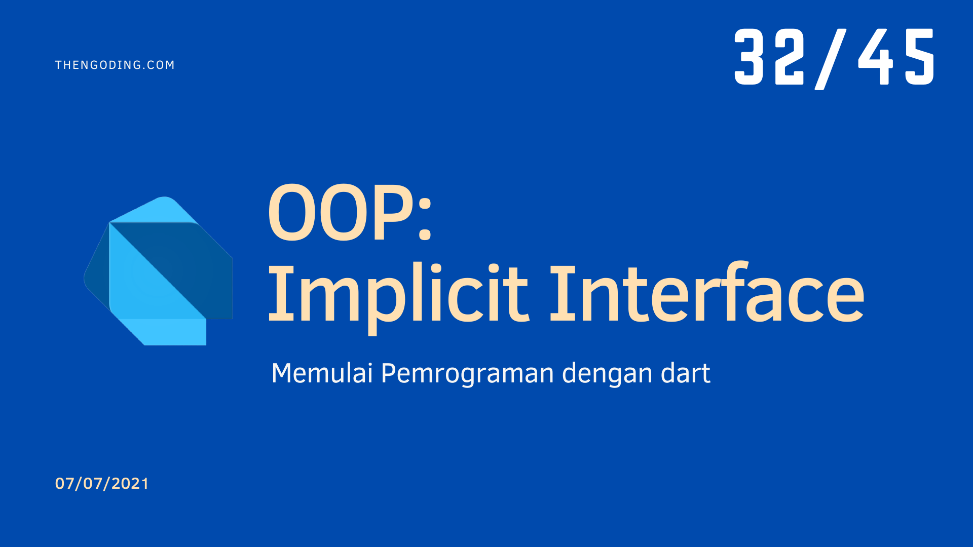 OOP Pada dart - Implicit Interface