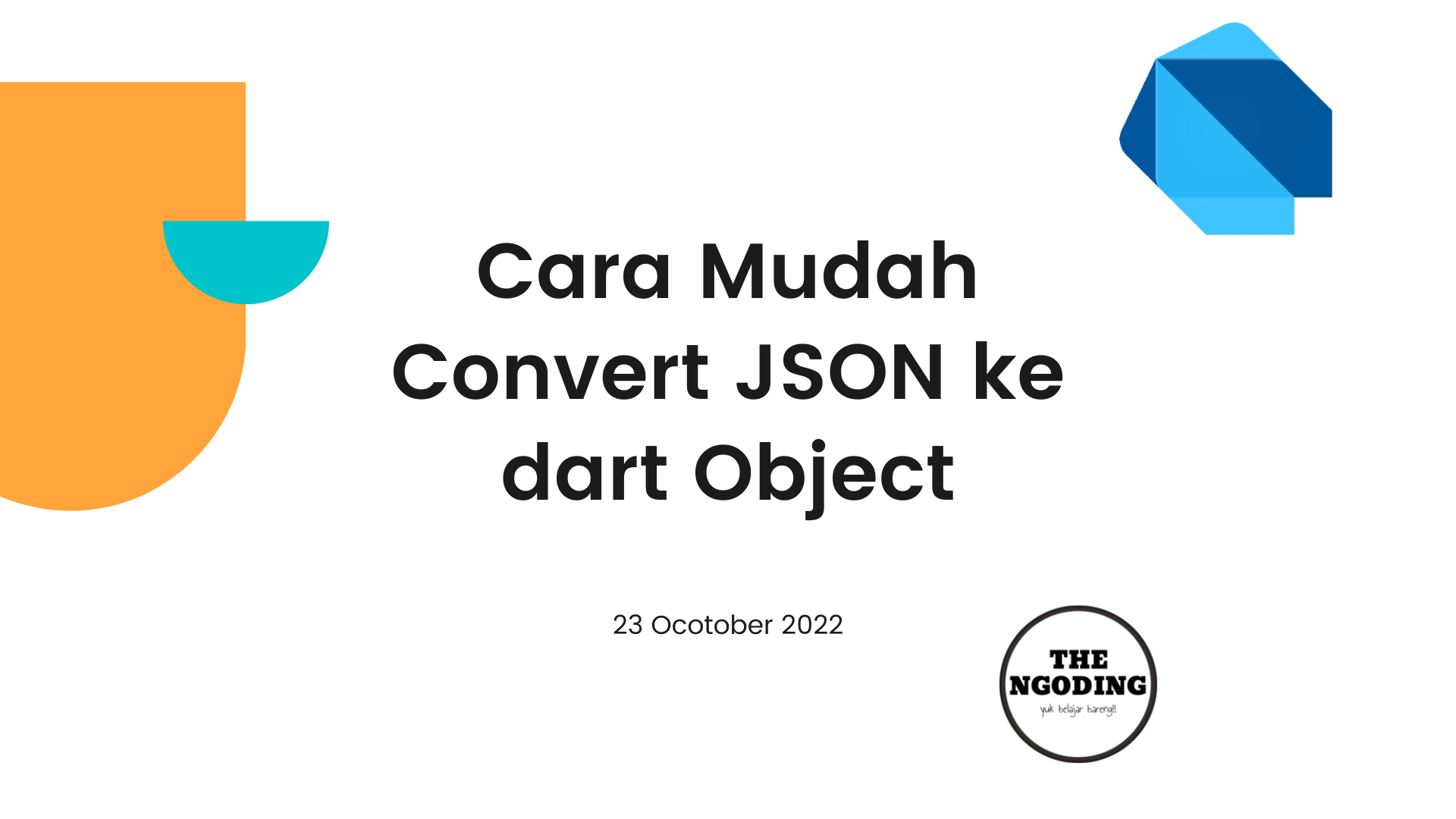 Cara mudah convert JSON ke Dart Object