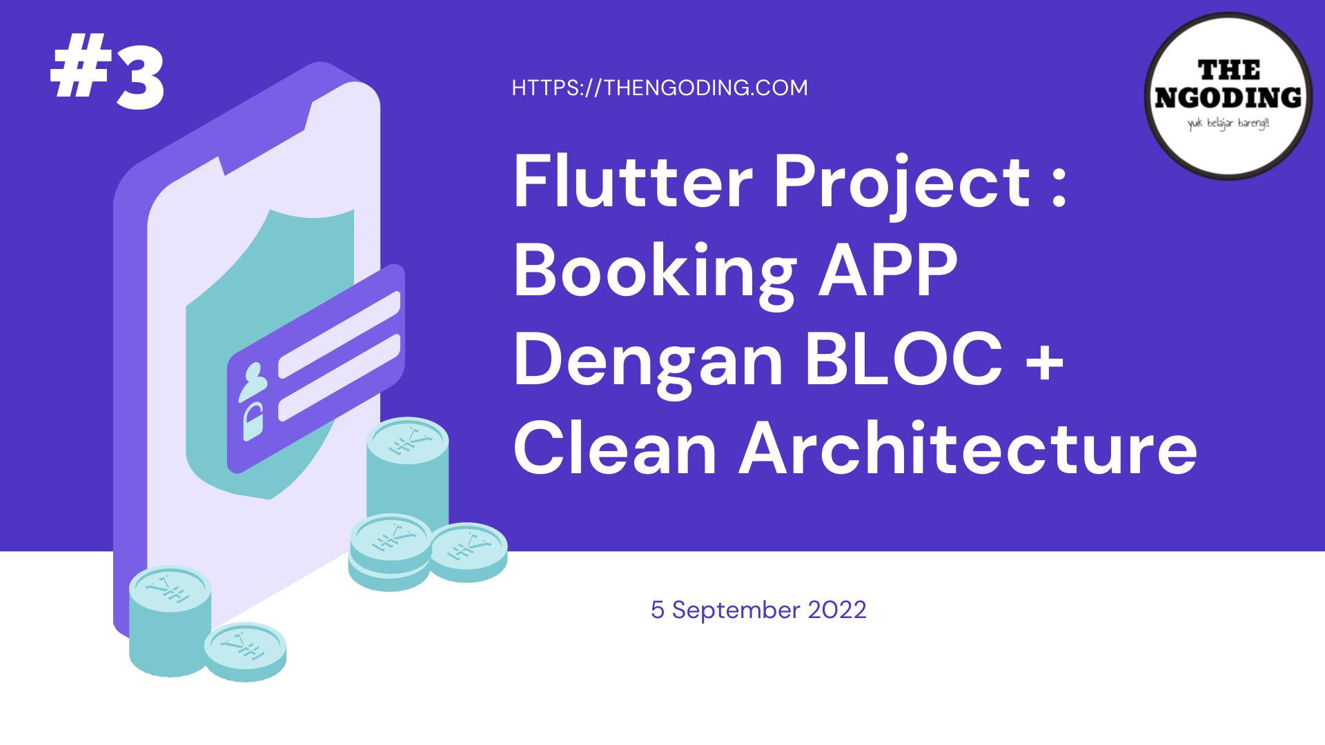 Flutter Project - Booking App - Setup Template Font & Color